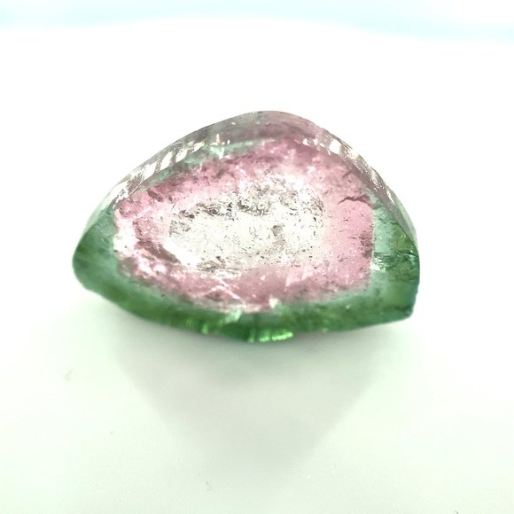Watermelon Tourmaline Slice 7.30ct